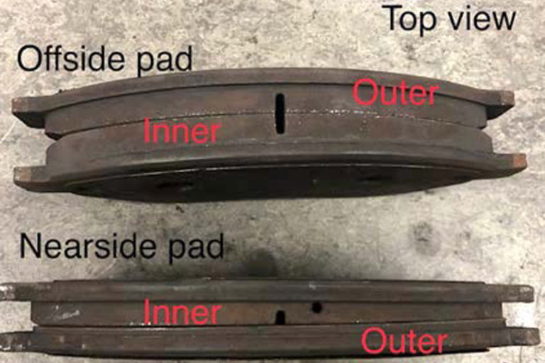 Case Study Premature Outer Brake Pad Wear MechanExpert case-study-premature-outer-brake-pad-wear-mechanexpert